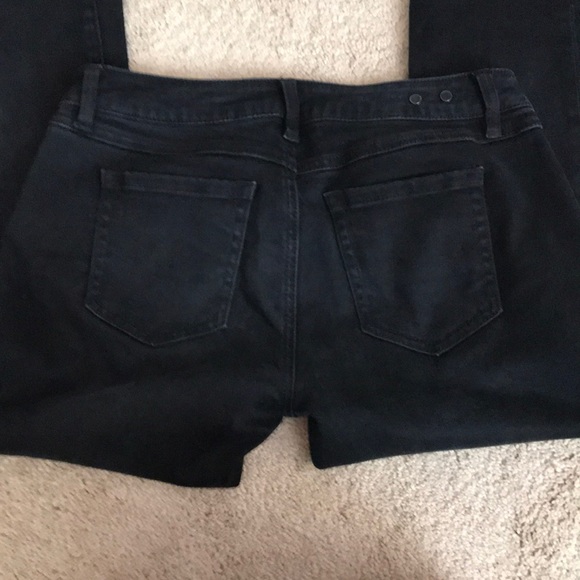 CABI Black Slim Distress Boyfriend Jeans - Picture 6 of 6